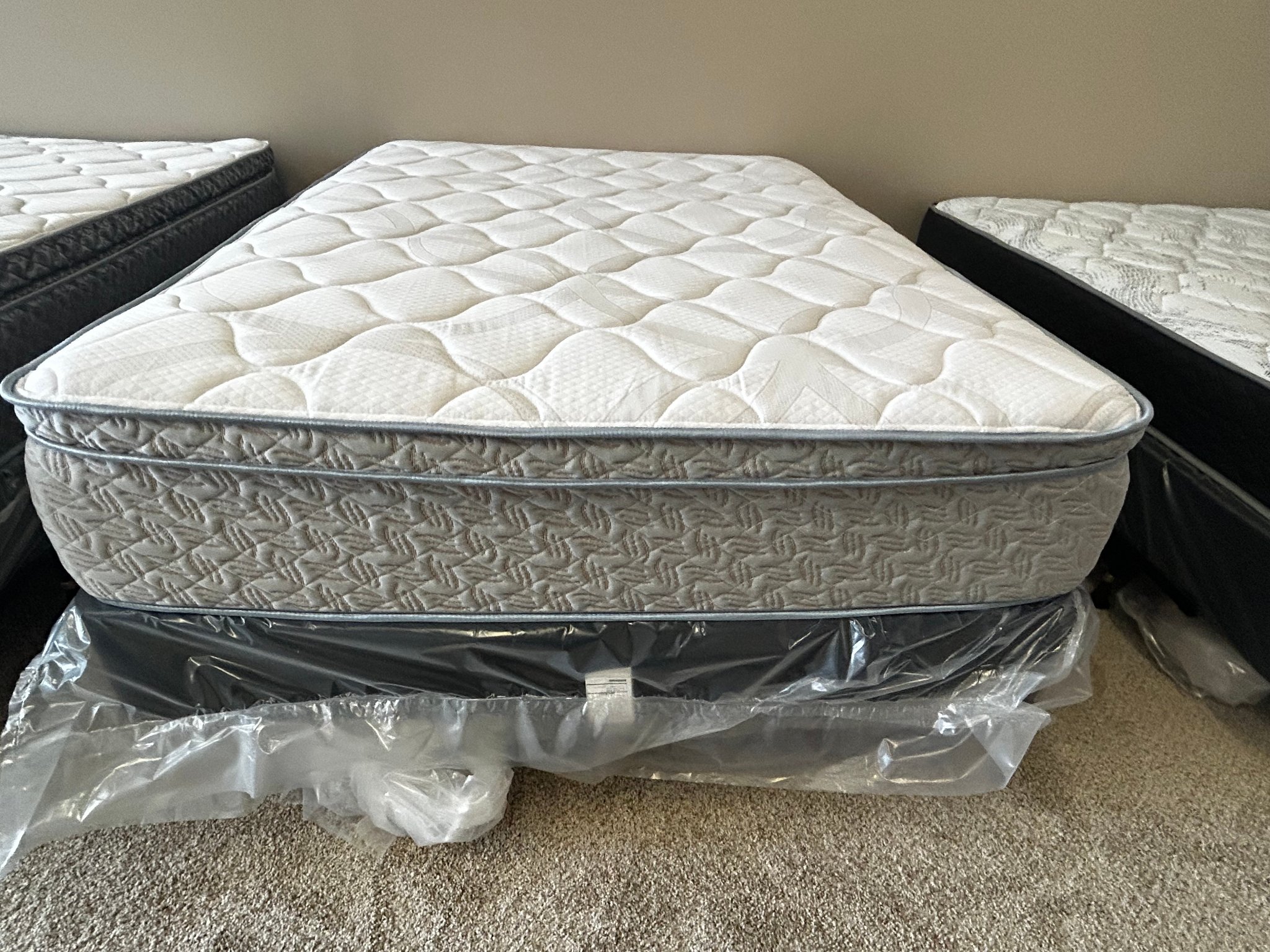 American Bedding 14" Faux Euro Top